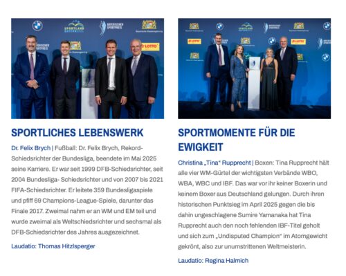Bayerischer Sportpreis 2025